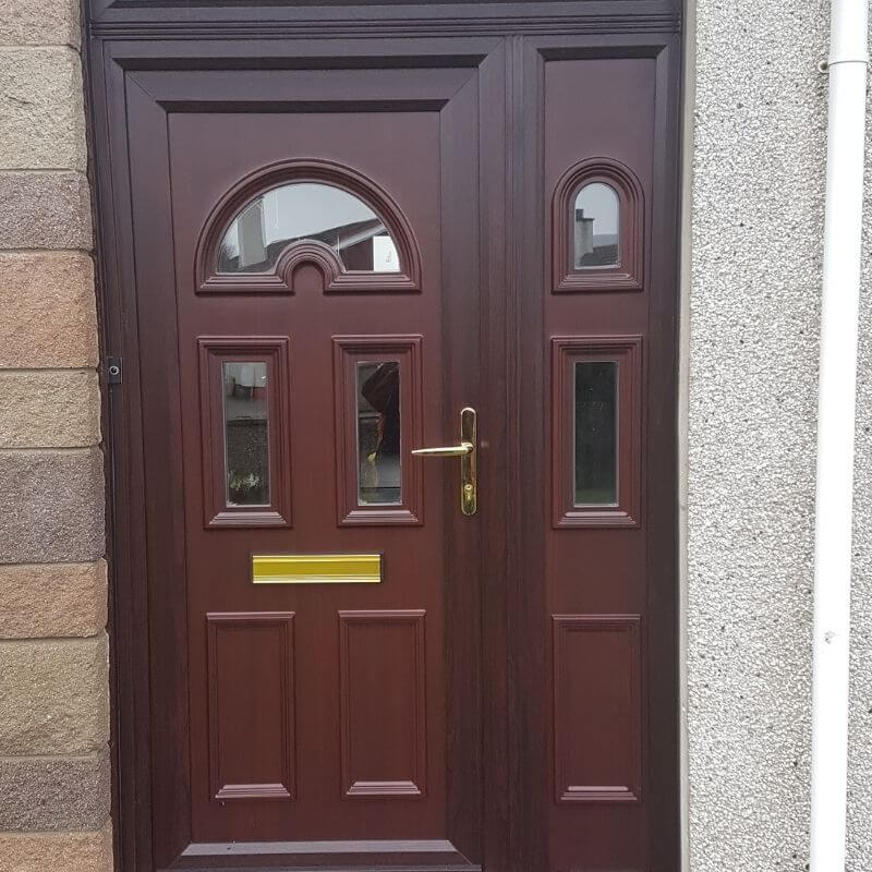 brown composite door in aberdeen (1)